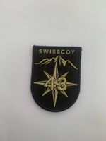 Badge Swisscoy 43, Emblema Militare Svizzero da Collezione