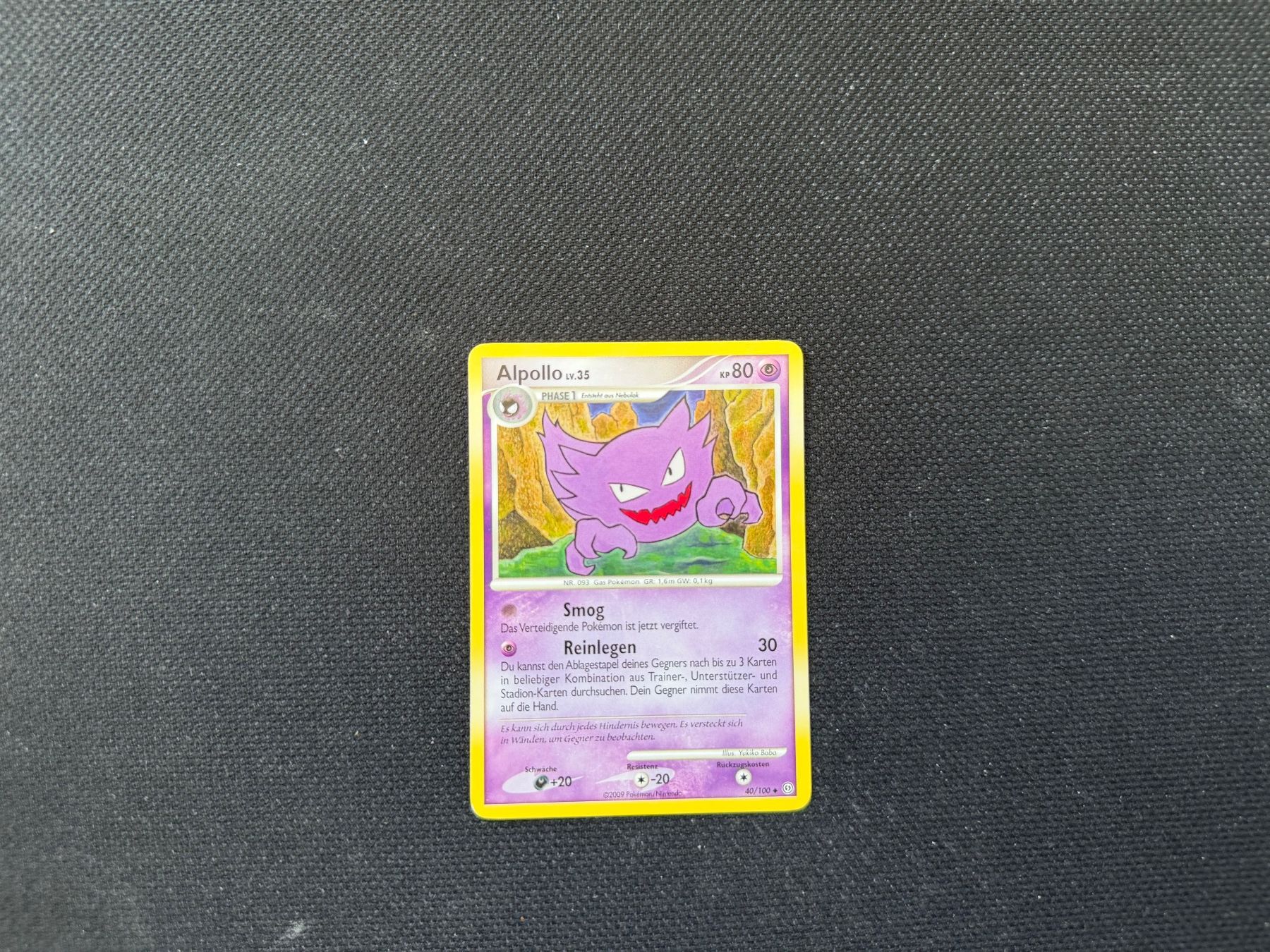 Pokémon Sammelbilder & Trading cards: Alpollo – Gebraucht aus Zürich von mountainwizard00