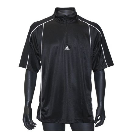 Adidas Herren Basketball Polo Top Clima/schwaz/weiss/Gr.2XLT