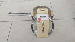Stielkasserolle 16cm 1.5l mit Deckel - Migros Classic