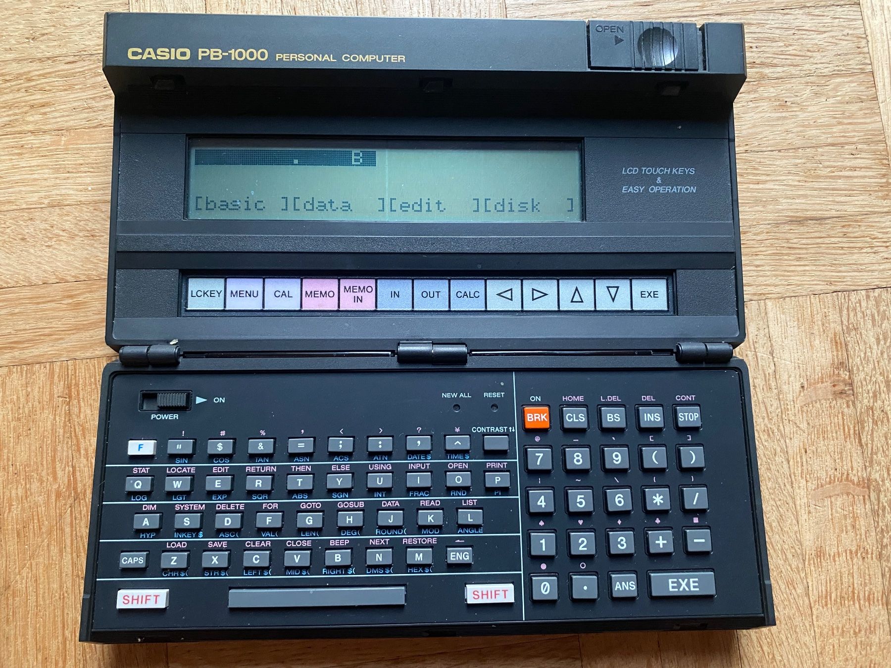 Casio Calcolatrici tascabili: Casio PB-1000 Basic Personal Computer aus 1986 – Usato da Adliswil venduto da synchrot 1