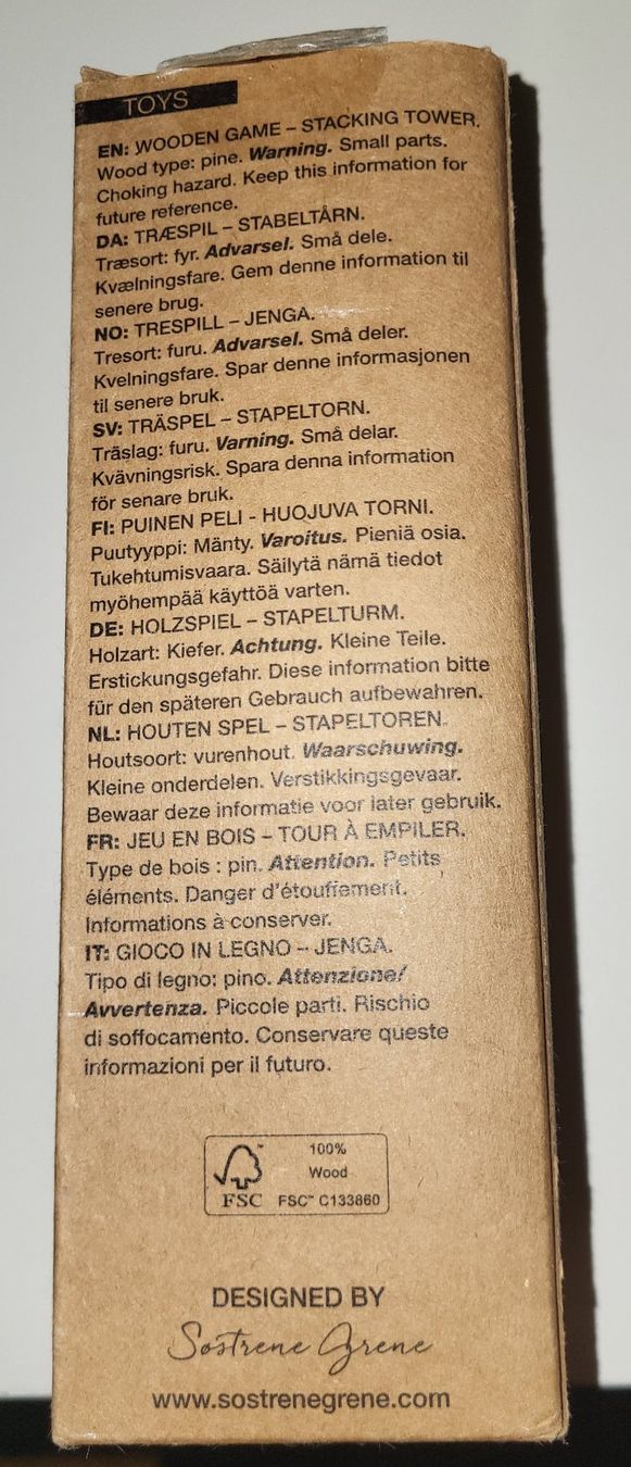 Giochi: Holzspiel - Stapelturm – Nuovo e nell'imballaggio originale da Bern venduto da moi_rgz8 1