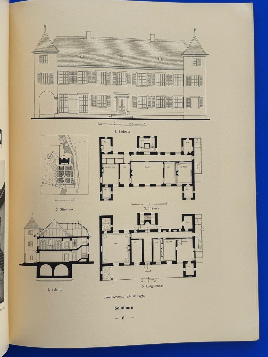 Libri: Das Bürgerhaus im Kanton Solothurn – Usato da Adliswil venduto da buch_und_kunst 5