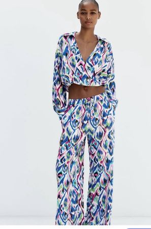 Set  pantaloni e camicia zara