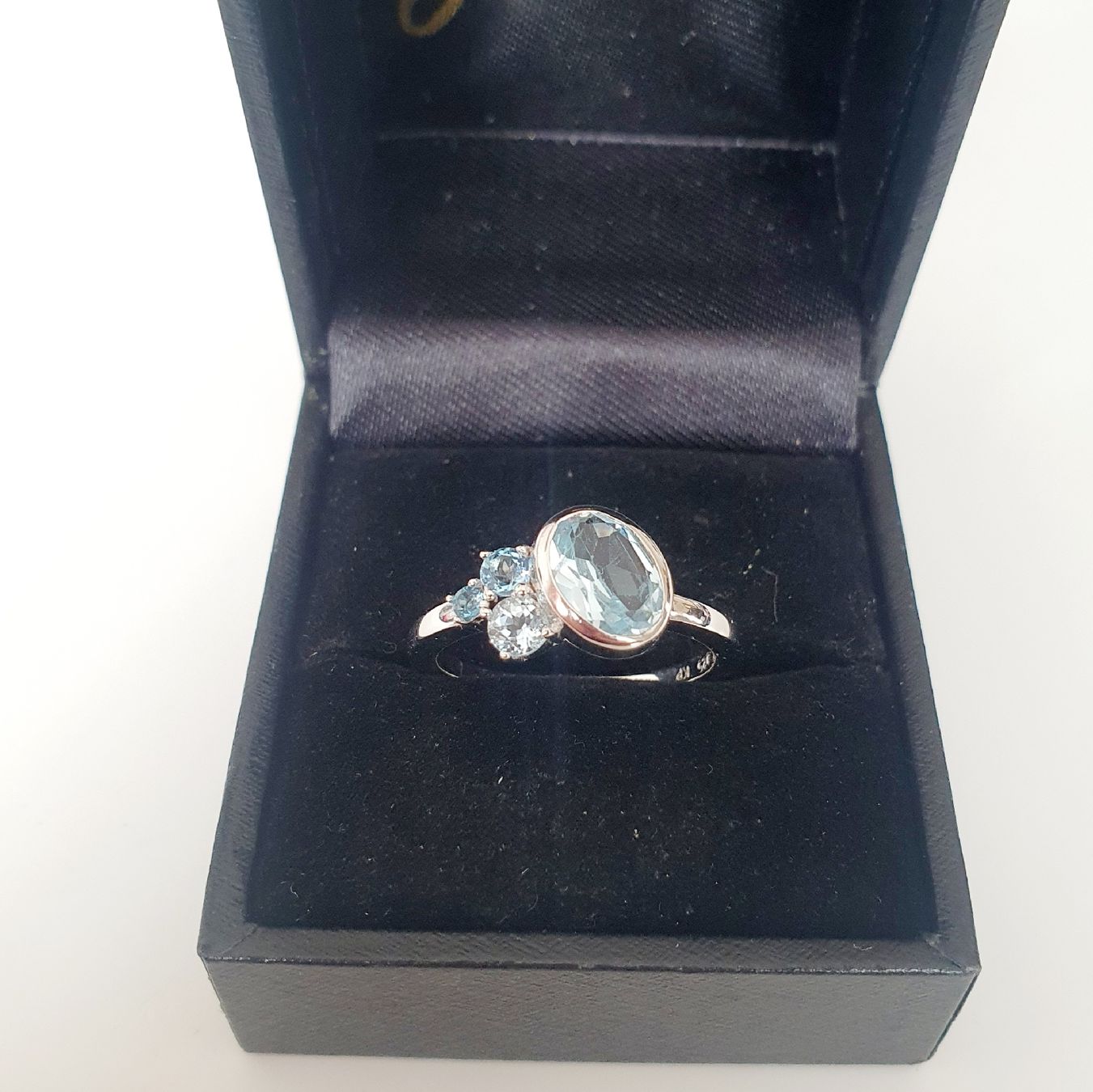 Ringe:  925 Silberring  mit schmucksteinen Gr. 18 mm – Gebraucht aus Kreuzlingen von Wunderkiste123 4