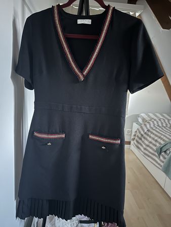 Sandro Dress Black Short Sleeve