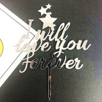 NEUER Torten Topper: Love you forever - 220100