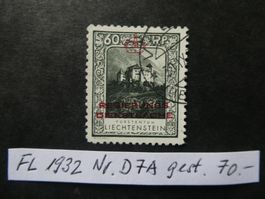 FL 1932 Nr. D7A gestempelt