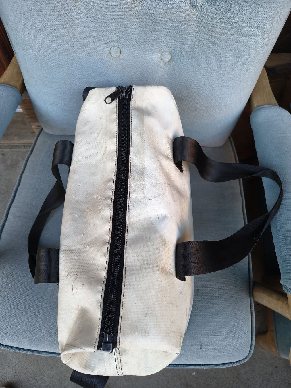 Freitag Borse: FREITAG SPORTTASCHE uni weiss LOIS – Usato da Steffisburg venduto da laali 2