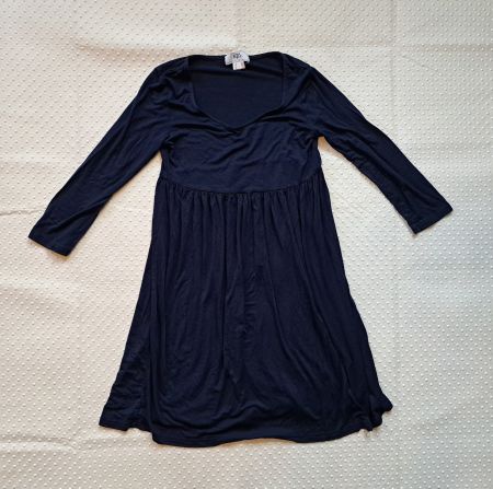 Elegantes Damenkleid Dunkelblau Grösse 36