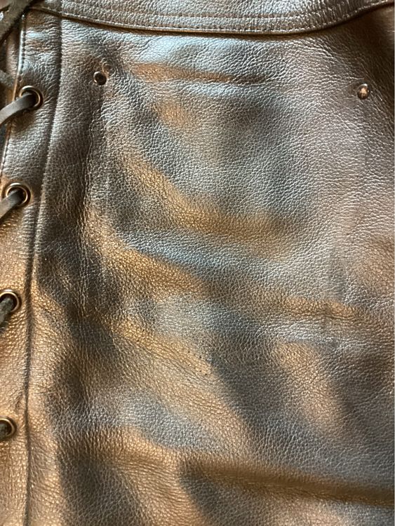 Damen Töffhose echt Leder 5