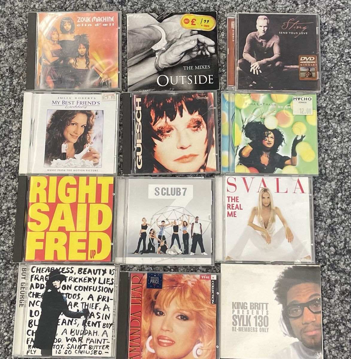 CD: Diverse CD-Sammlung, Top Hits der 90er & 2000er -Frühling! – Usato da Au ZH venduto da Jaggy4