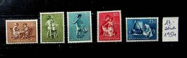 PAYS-BAS SÉRIE NEUVE** 1954. COTE  17 EUROS /T100