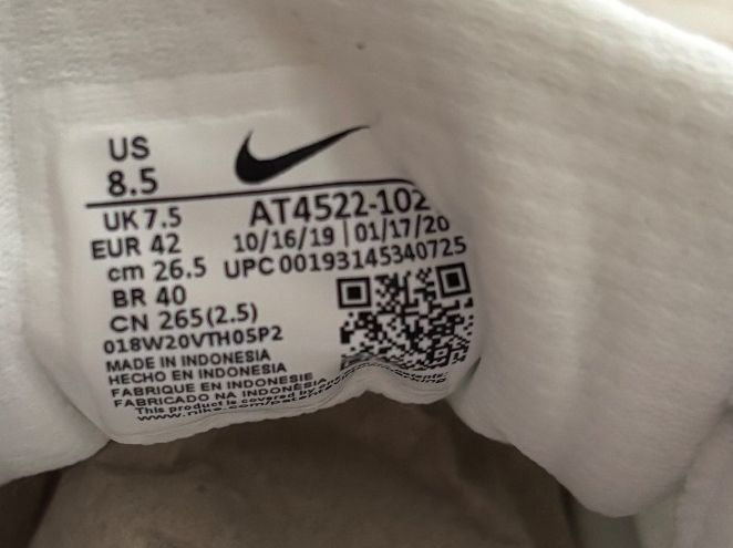 Nike Herrenschuhe: NIKE Air Heights Sneaker, weiss Gr. 42 – Neu und originalverpackt aus Luzern von falena01 8