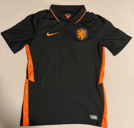 Niederlande Trikot | Grösse S, schwarz/orange