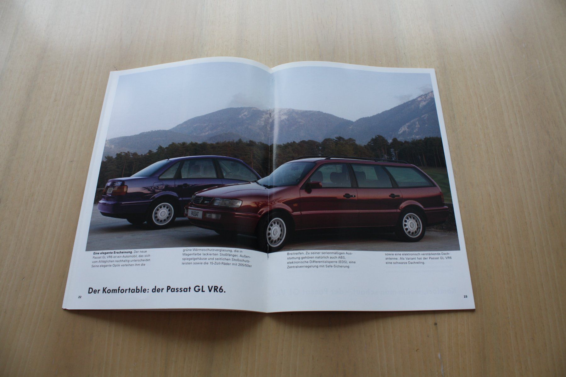 VW Documenti: VW Passat VR6 Prospekt 8/1993 – Usato da Wikon venduto da erwin400 5