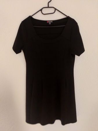Elegantes, kurzes, schwarzes Kleid von Street One, Gr. 40