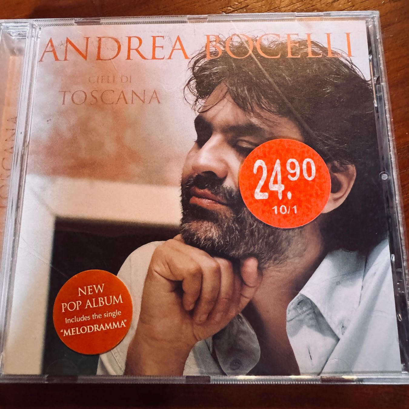 CD: Andrea Bocelli: Cieli di Toscana CD – Usato da Merligen venduto da barratt
