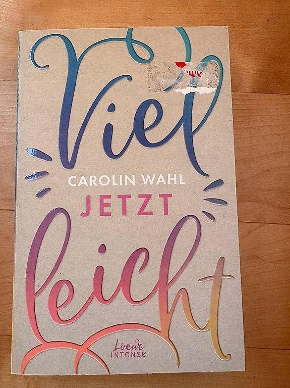 Bücher: Vielleicht jetzt – Gebraucht aus Bern von anj_f8cn