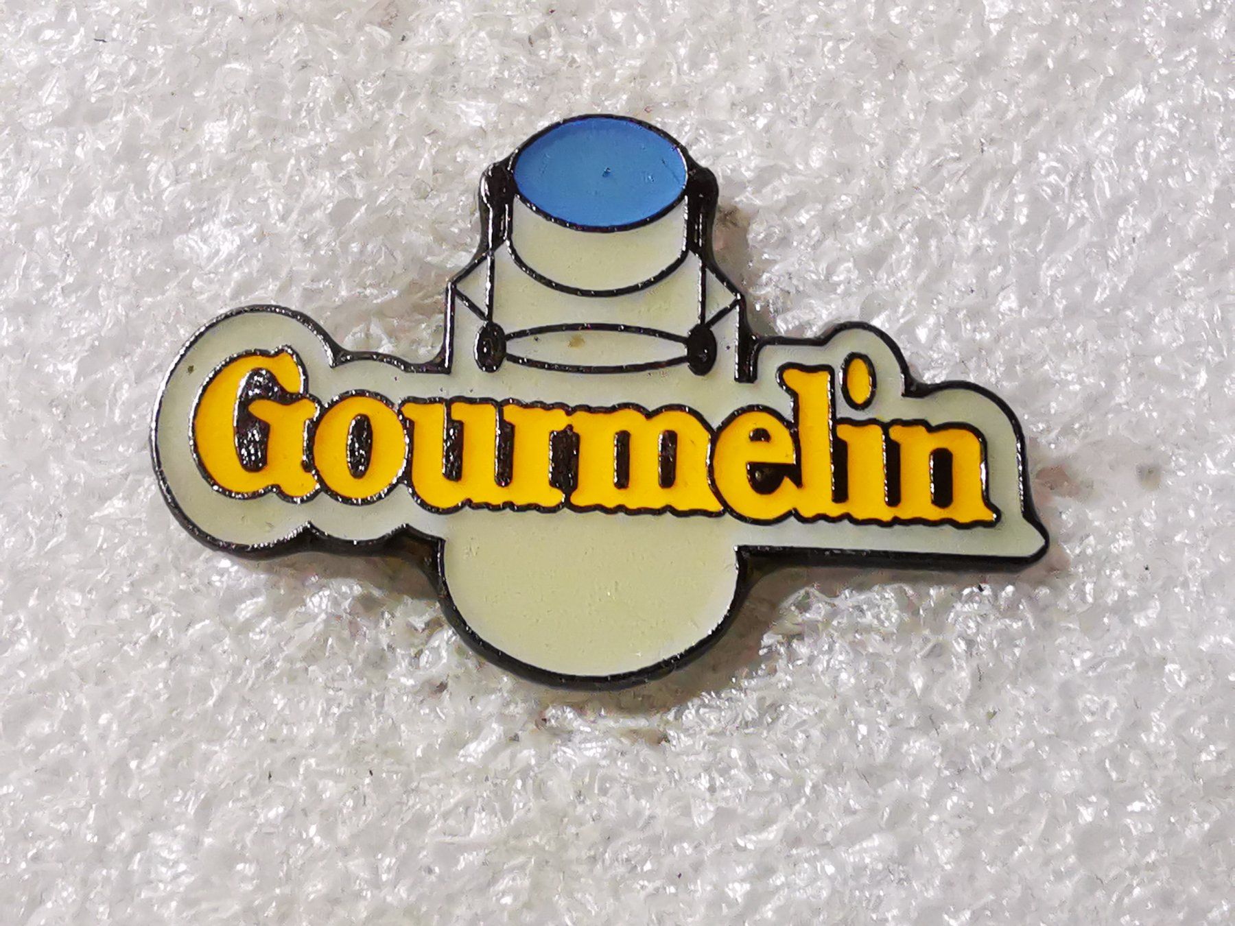 Placchette & Badge: Ansteckpin 113: Gourmelin – Usato da Oppligen venduto da Pin-Fall-Shop