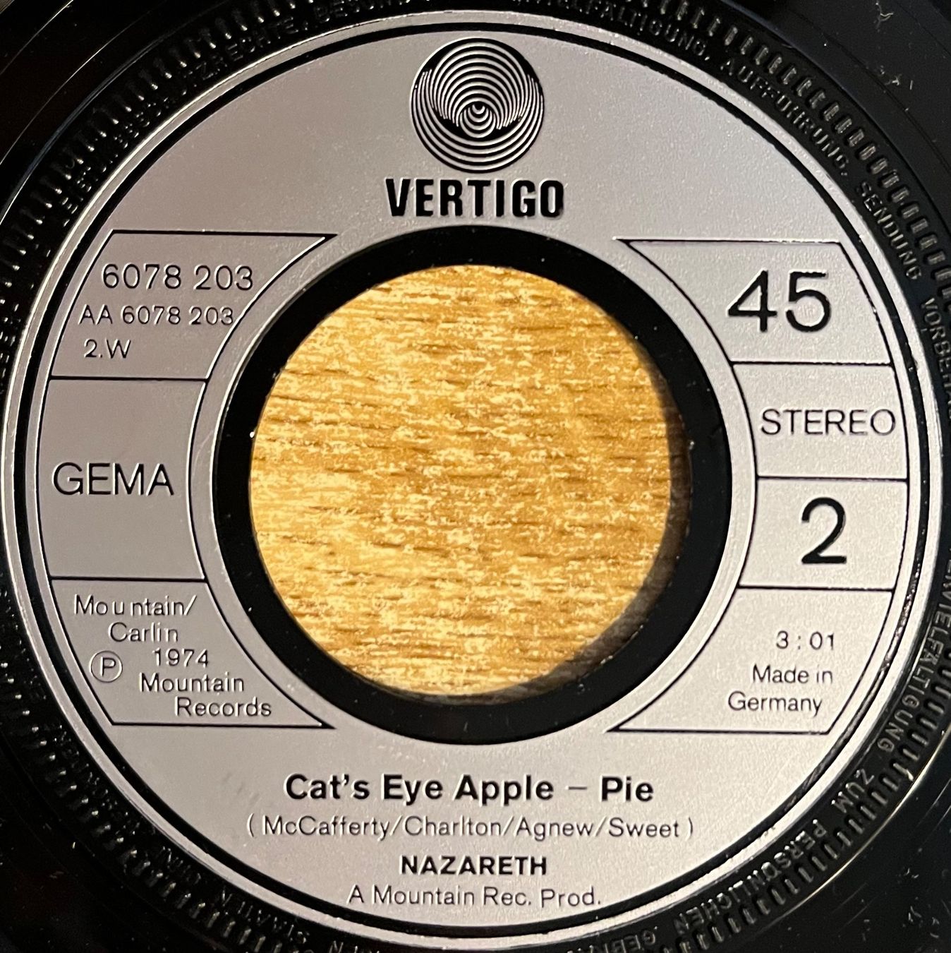 Dischi in vinile: NAZARETH - SHANGAÏ'D IN SHANGAI – Usato da Bussigny venduto da vinyl-pas-cher 3