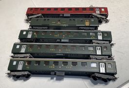 Lima  SBB-CFF 3 Personenwagen, 1 Speisewagen,1 Gepäckwagen