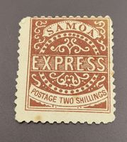 Samoa 1877-82 alte briefmarke