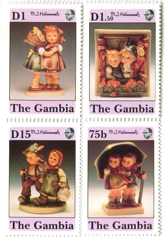 Tutti i francobolli: Briefmarken "Weihnachten". Gambia – Nuovo e nell'imballaggio originale da Basel venduto da Butsch5