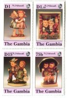 Briefmarken "Weihnachten". Gambia
