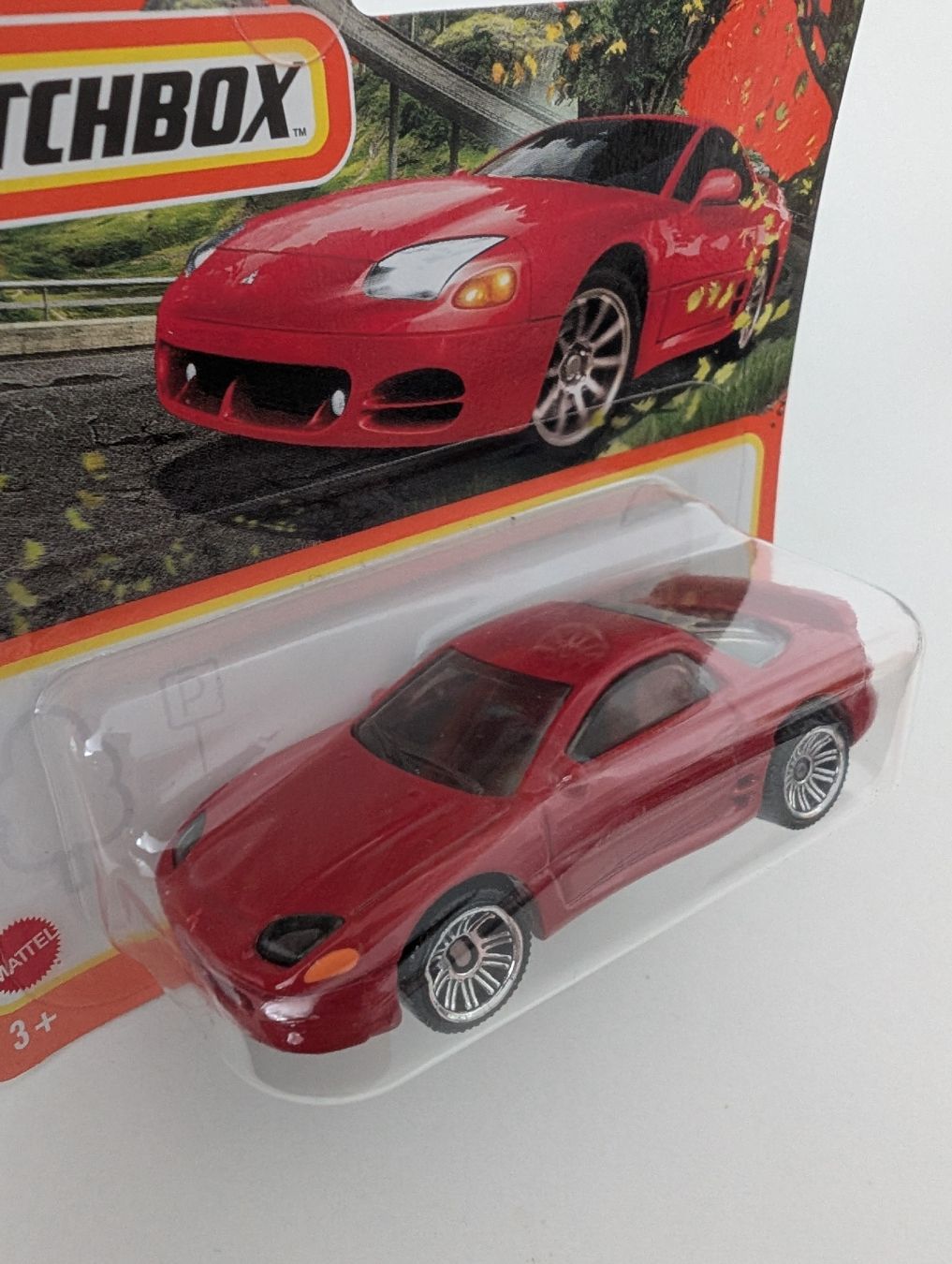 Matchbox Modellautos: Matchbox Mitsubishi 3000GT rot, neu – Neu und originalverpackt aus Davos-Platz von v2cat 1