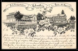 Gais, Gasthaus Schwäbrig, gerahmt von B