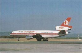 Malaysian Airline System MAS DC-10-30 9M-MAV