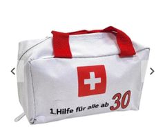 Reiseapotheke 1. Hilfe Weiss/Rot für alle ab 30