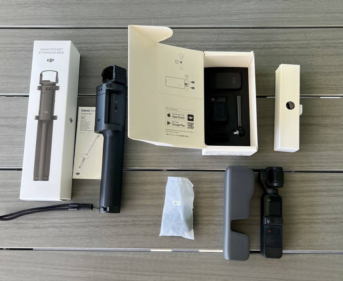 DJI Camcorder: DJI Osmo Pocket 2 Combo plus Extention Rod – Gebraucht aus Winterberg ZH von Bene43 2