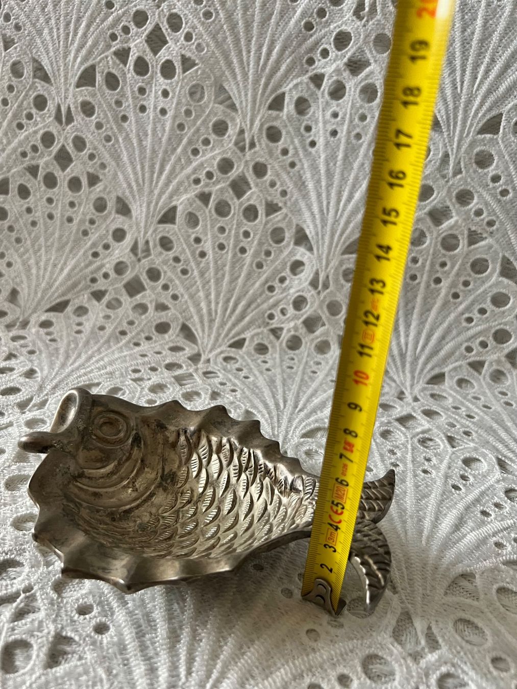 Portacenere: Dekorativer Aschenbecher aus Metall 17cm – Usato da Frenkendorf venduto da Only1 6