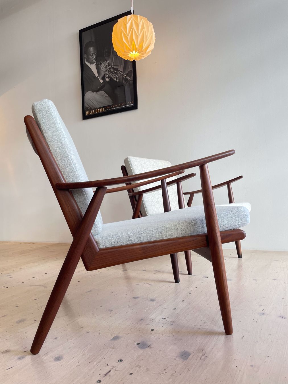 Poltrone: Danish Boomerang Lounge Chair – Usato da Zürich venduto da heydaymoebel 1