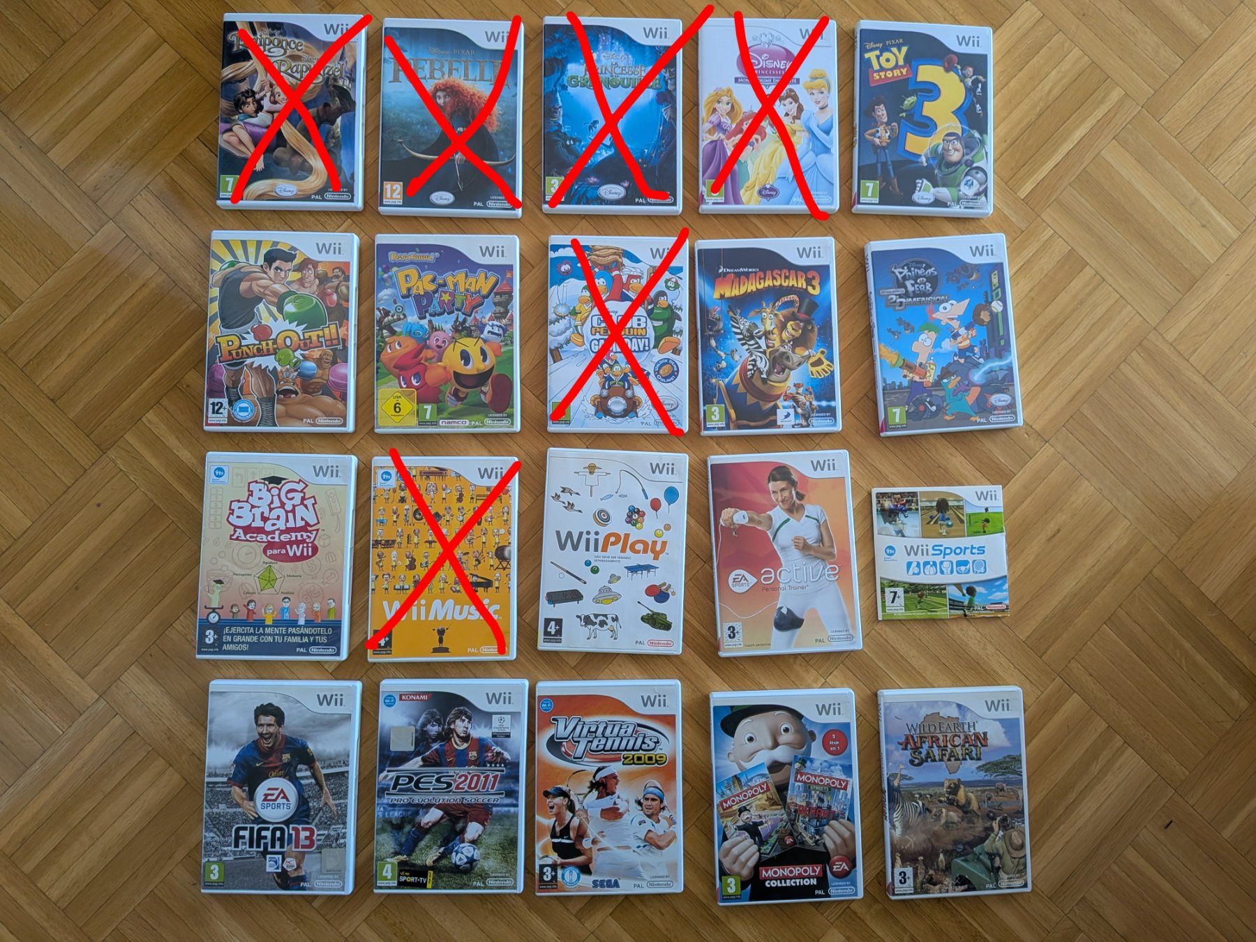 Nintendo Spiele: Jeu wii (la pièce) – Gebraucht aus Plan-les-Ouates von vla_9sr9
