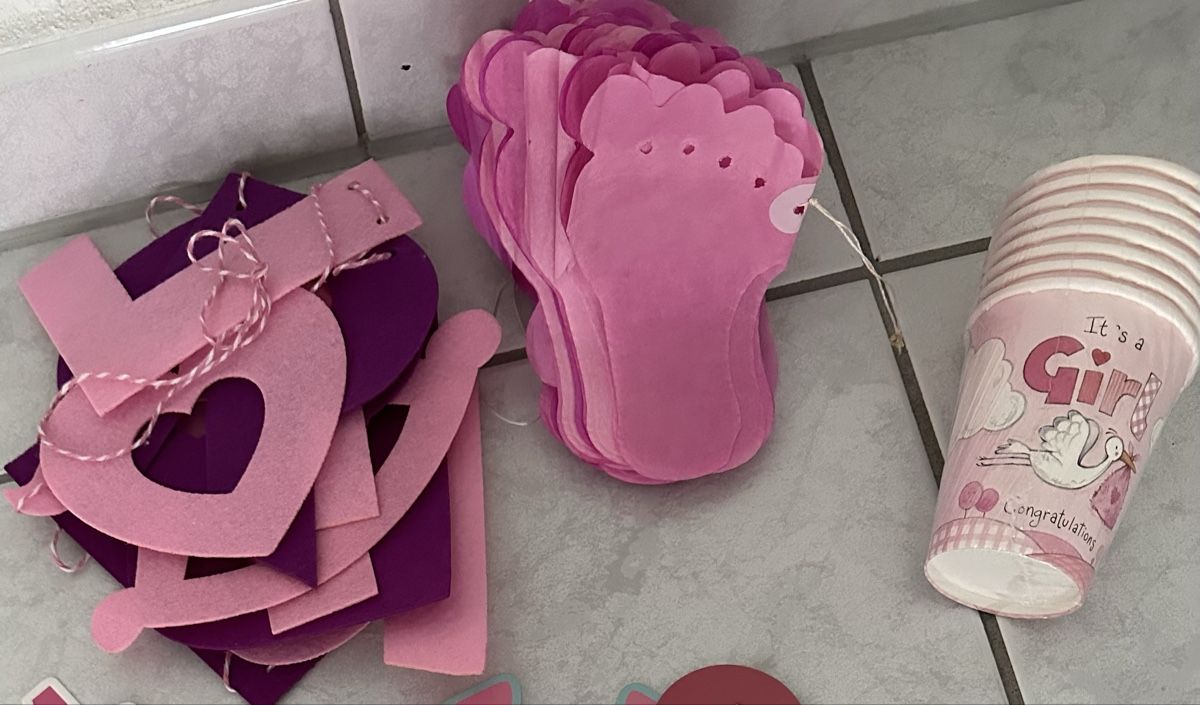 Tutte le decorazioni: Babyparty Babyshower Mädchen – Nuovo (secondo la descrizione) da Luzern venduto da CocoLoco82
