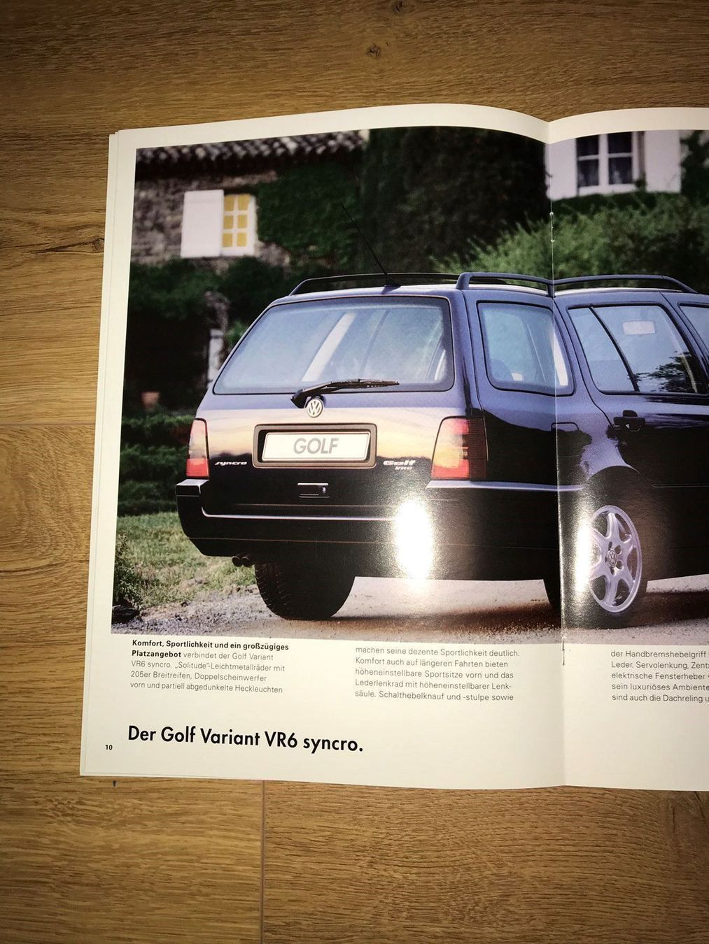 VW Documenti: Prospekt VW syncro Golf Passat VR6 GL GT – Nuovo (secondo la descrizione) da Freienstein venduto da Golfbueb 5