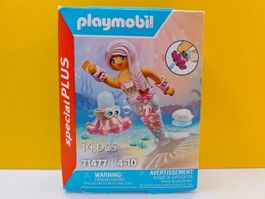 PLAYMOBIL 71477  Meerjungfrau mit Spritzkrake NEU