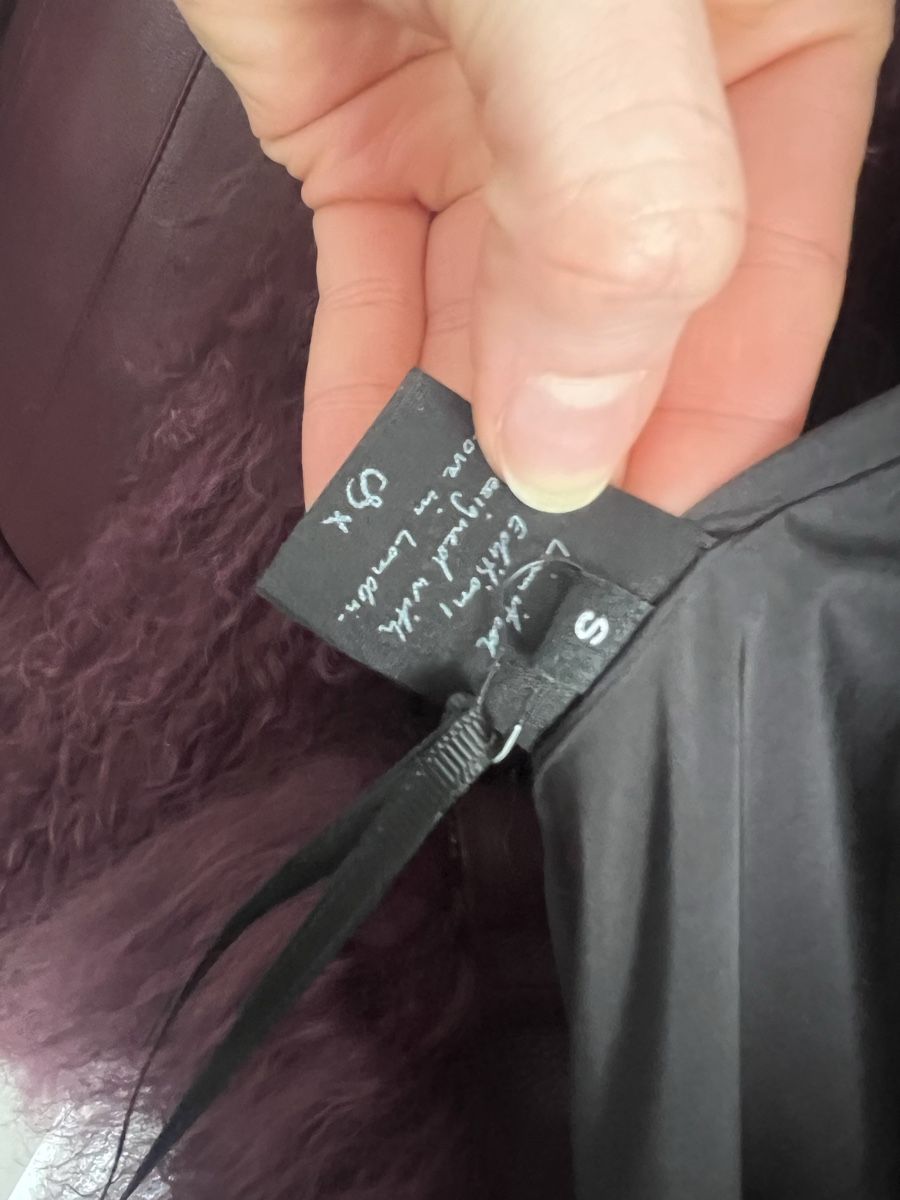 Giacche: Charlotte simone Joan Lederjacke burgundy S – Nuovo e nell'imballaggio originale da Zürich venduto da sellingmystuff1 4