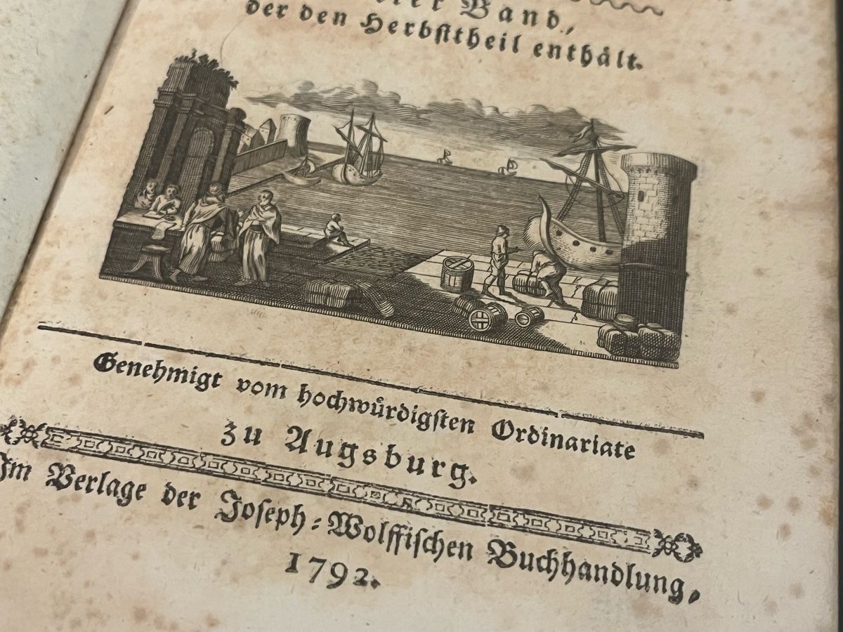 Livres: 2 Antike Bücher 1792 – D'occasion à Wiesenberg par swissantik 7