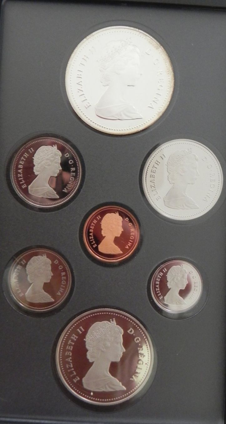 Toutes les monnaies: Original Münzenset - Mintset- Canada 1987 Proof - PP – Neuf avec emballage d'origine à Biel/Bienne par Gogolozi 5