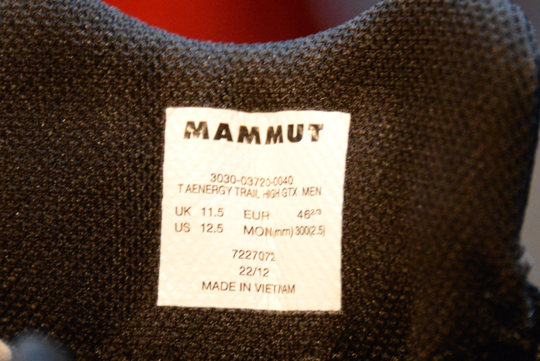 Mammut Scarpe da uomo: Mammut Herren Trekkingschuhe Gr. 46.2/3 neu – Nuovo e nell'imballaggio originale da Büron venduto da Felleiter 3