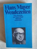 Hans Mayer - Wendezeiten - Suhrkamp 1995 Mängelexemplar