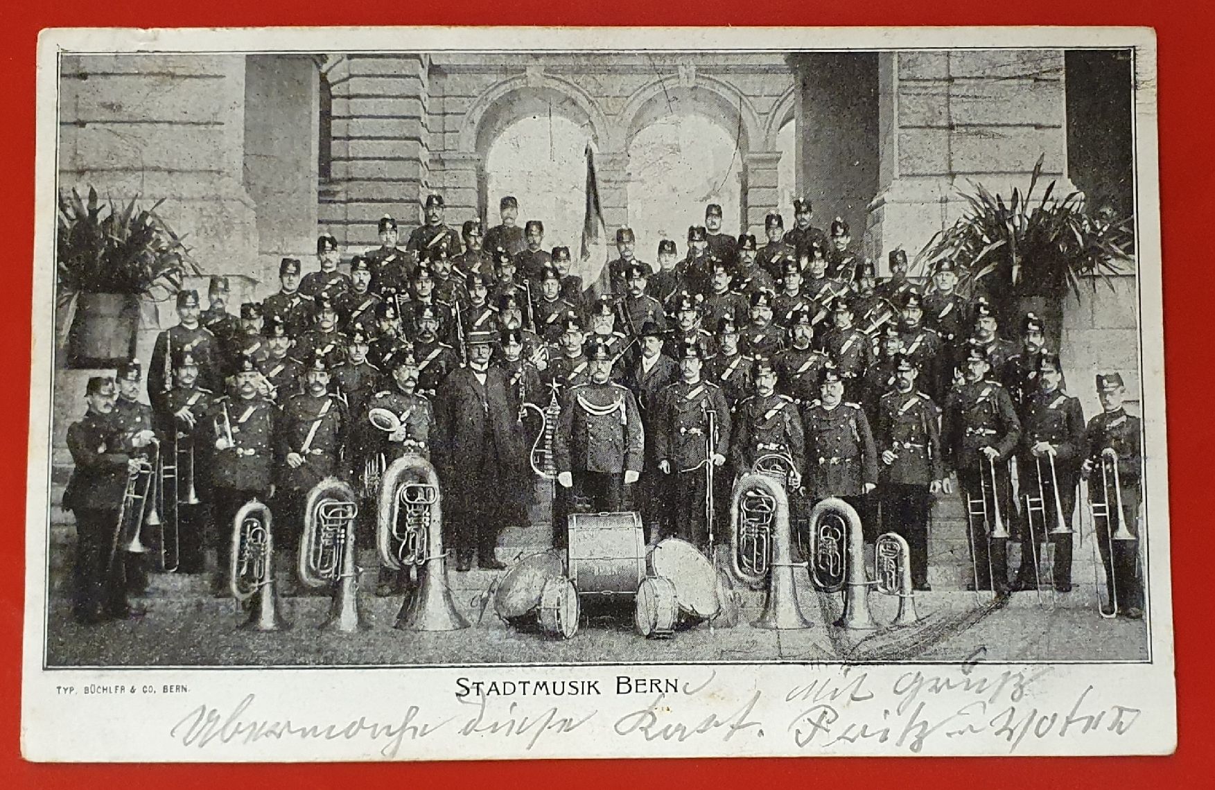 Cartoline postali: Stadtmusik Bern 1904 – Usato da Kreuzlingen venduto da Rschweiz1
