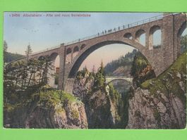Albulabahn: Alte und neue Solisbrücke