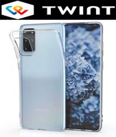 Hülle Silicone Cover CLEAR Case für Samsung Galaxy S20 PLUS