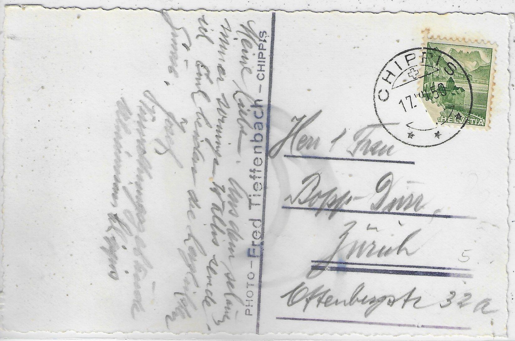 Cartoline postali: Chippis - Les usines – Usato da Ettingen venduto da Kartenplanet 1