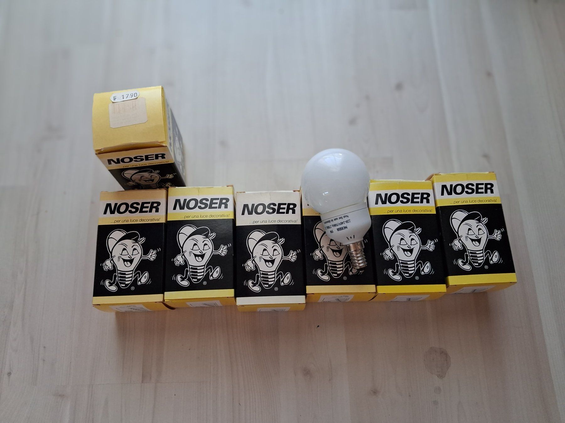 Lampen: 7 X SPARLAMPE E 14    5 WATT – Neu und originalverpackt aus langnau von Santos1411